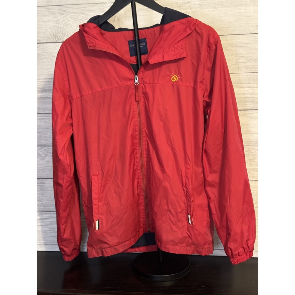 Jingle Bongala Red Hooded Windbreaker Jacket – Girls 14–16